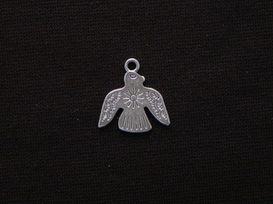 Charm Silver Colored Southwest Bird