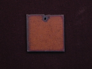 Rusted Iron Square Pendant