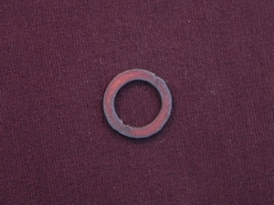 Rusted Iron Open Circle Small Link