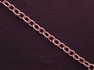 Antique Copper Colored Chain Style #47 Priced By The Foot