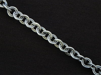 Antique Silver Colored Chain Style #54 Priced By The Foot