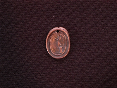 Guided By Angels Antique Copper Colored Wax Seal