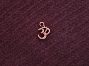Charm Antique Copper Colored OM Sign