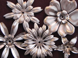10 Iron Flowers (Mix & Match) for $30.00